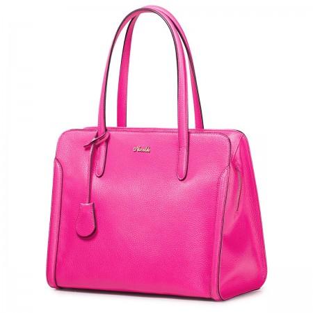 Sac cabas en cuir NAOMI noir