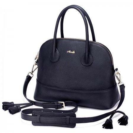 Sac en cuir SARA noir