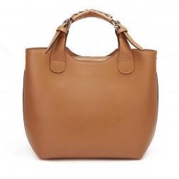 NUCELLE Sac fourre tout marron