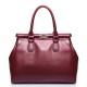 NOELLA Sac à main en cuir rouge