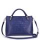 Sac à main CROCO bleu