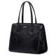 Sac cabas en cuir NAOMI noir