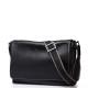 Sac casual en cuir coloris noir