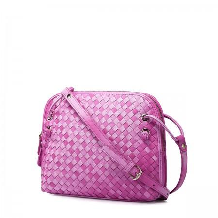 Women's leather bag yellow