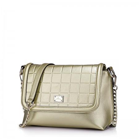 Mini Genuine leather messenger bag pink