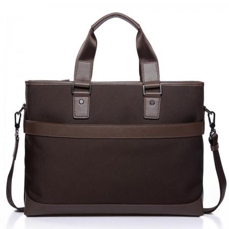 SAMMONS Men's leather bag black