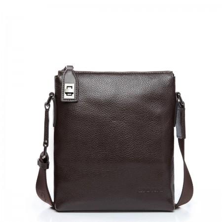 SAMMONS Men's leather bag blue