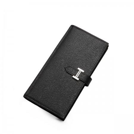 SAMMONS Men's wallet genuine leather black