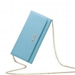 Fashionable zip wallet Blue 070133-06