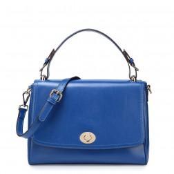 Genuine leather bag red
