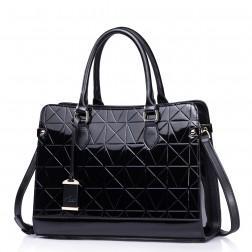 NUCELLE Cowhide women handbag red