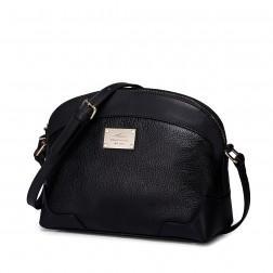 Layer cowhide bag Blue