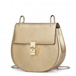 Women real leather bag Rose red