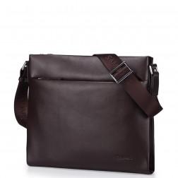 SAMMONS Top-grade Cowhide men bag Brown