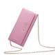 Fashionable zip wallet Pink 070133-04