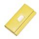Leather wallet Yellow