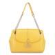 Short strap shoulder bag yellow