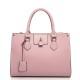 Genuine leather handbag orange