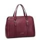 NUCELLE Genuine leather tote bag blue