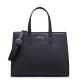Elegant leather handbag brown