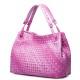 Top quality sheepskin women bag Blue