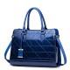 Top high Genuine leather women bag Rose red