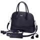 Leather handbag Sara pink red