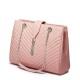 Tassel women Shoulder bag Rose red