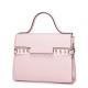 Fashion lady Genuine leather handbag beige