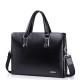 Leather man bag black 190208-01