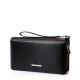 SAMMONS Men's wallet genuine leather black