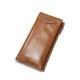 SAMMONS Men's wallet genuine leather brown