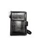 SAMMONS Men's briefcase genuine leather black