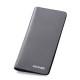 SAMMONS Men's business wallet genuine leather grey