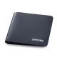 SAMMONS Men's wallet genuine leather black